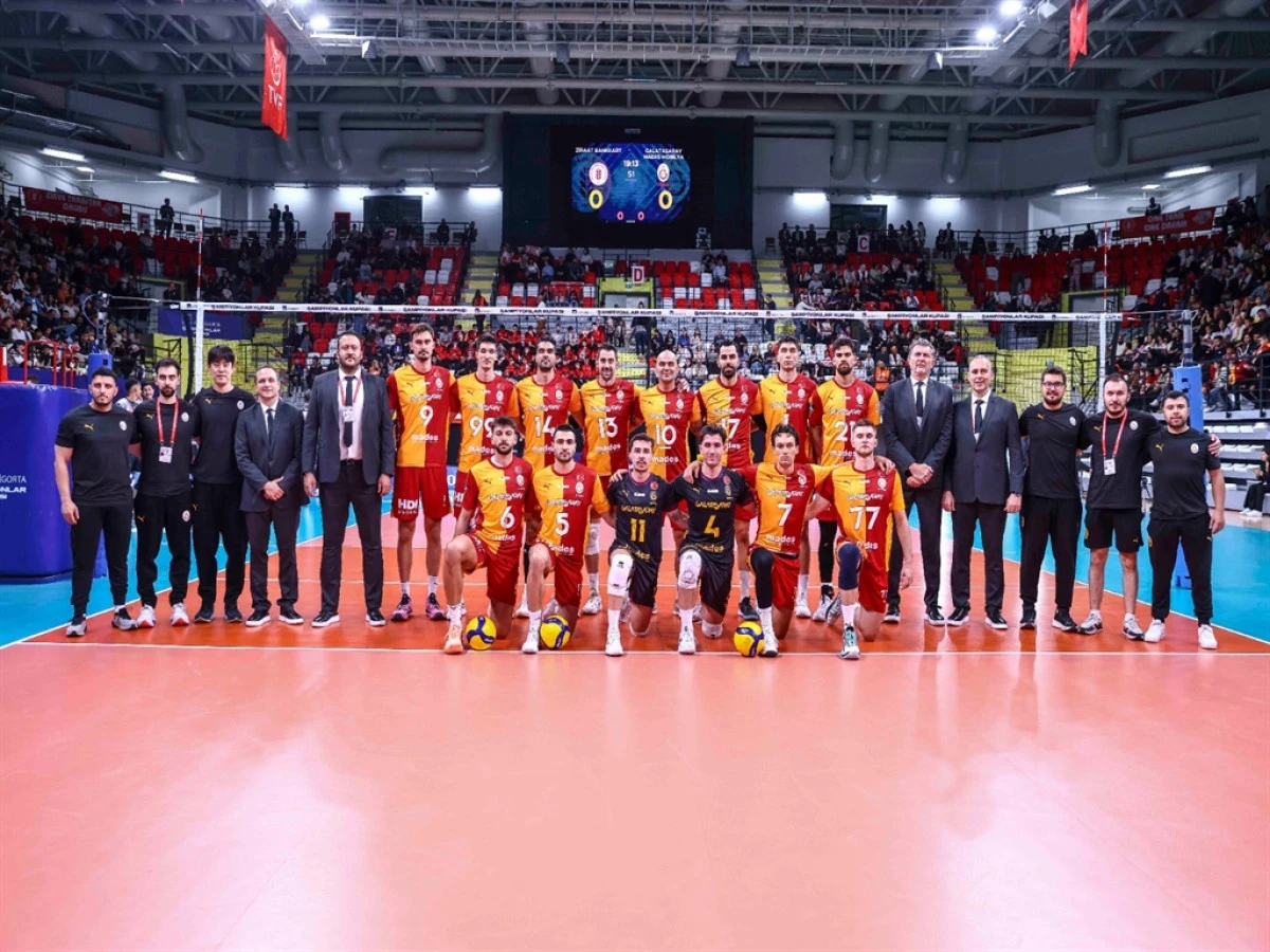 2026 Erkekler AXA Sigorta Şampiyonlar Kupası'nda Şampiyon Galatasaray 