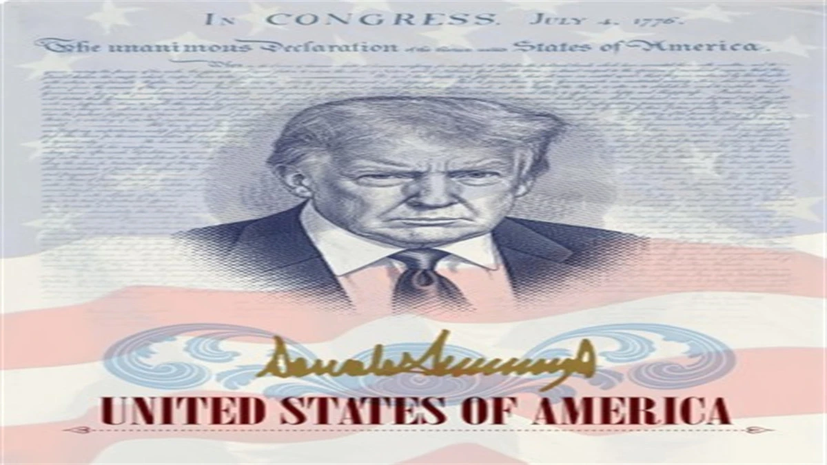 ABD'de Trump portreli pasaport d&ouml;nemi 