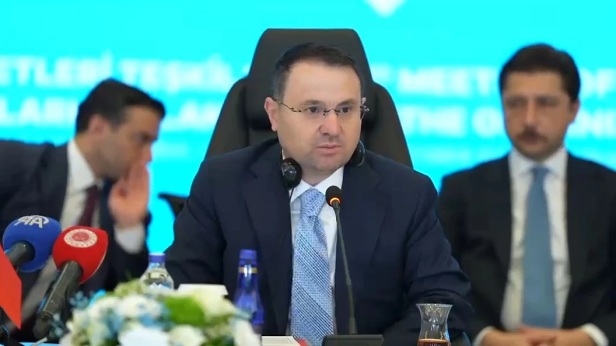 Adalet Bakanı G&uuml;rlek, TDT Adalet Bakanları 3'&uuml;nc&uuml; toplantısına katıldı