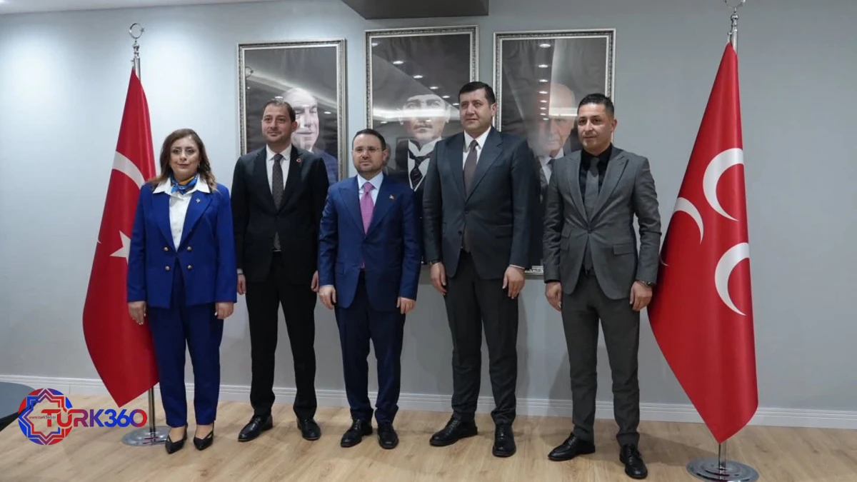Adalet Bakanı G&uuml;rlek&rsquo;ten MHP&rsquo;ye Ziyaret! 