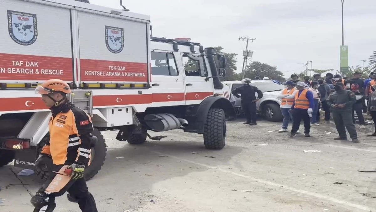 AFAD ve TSK Venezuela&rsquo;da arama kurtarma &ccedil;alışmalarına devam ediyor 