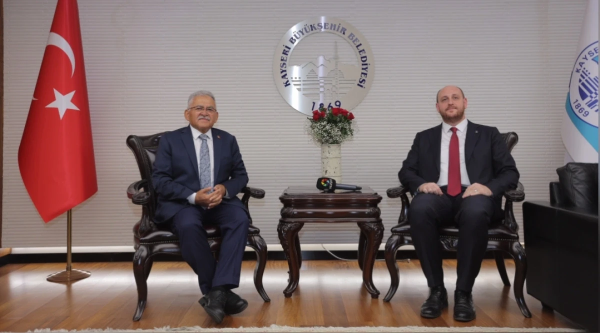 AK Parti Genel Başkan Yardımcısı Büyükgümüş’ten Başkan Büyükkılıç’a Ziyaret! 
