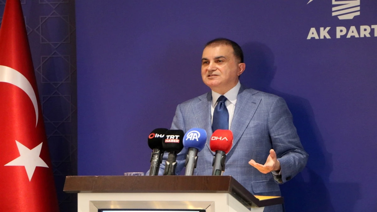 AK Parti S&ouml;zc&uuml;s&uuml; &Ouml;mer &Ccedil;elik: Cumhurbaşkanımız kırmızı &ccedil;izgimizdir 
