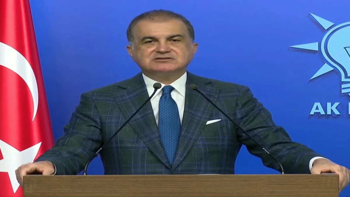 AK Parti'li &Ccedil;elik: T&uuml;rkiye'nin g&uuml;ndeminde şu an bir se&ccedil;im yoktur 