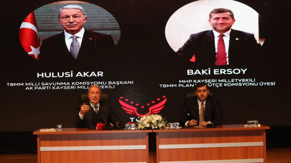 Akar ve Ersoy&rsquo;dan Kayseri&rsquo;de &ldquo;g&uuml;&ccedil;l&uuml; T&uuml;rkiye&rdquo; mesajı 