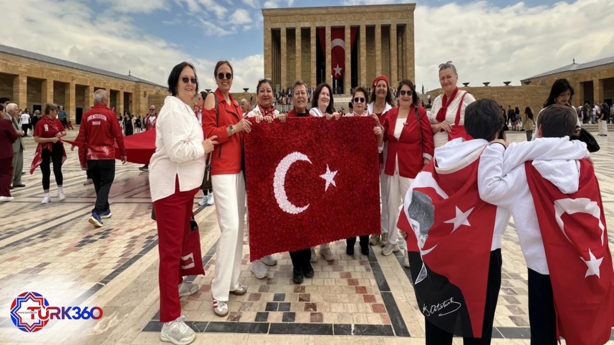 Anıtkabir&rsquo;de 19 Mayıs coşkusu 