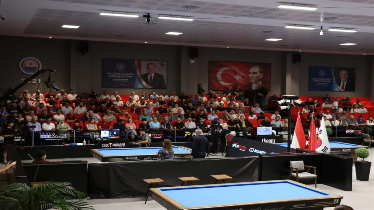 Ankara&rsquo;daki Bilardo D&uuml;nya Kupası&rsquo;nı G&uuml;ney Koreli Cho kazandı 