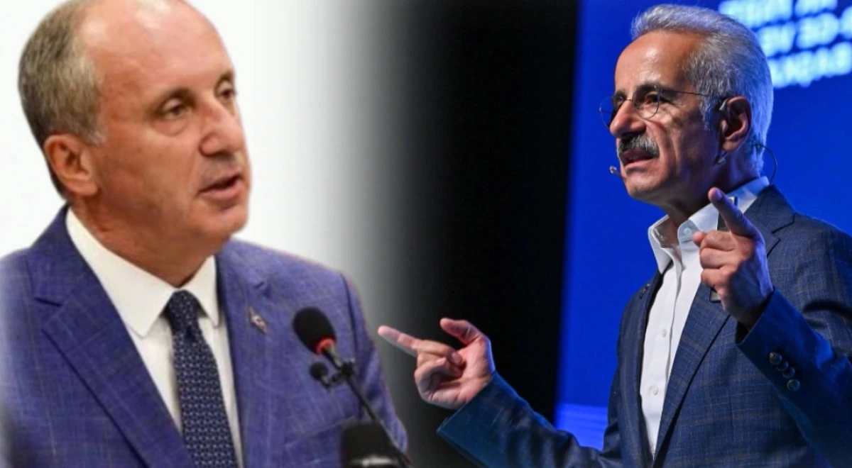 Bakan Uraloğlu'ndan Muharrem İnce’ye Sert Yanıt: 