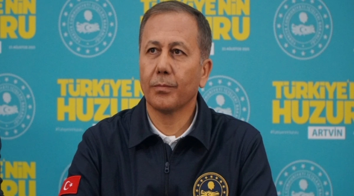 Bakan Yerlikaya: 