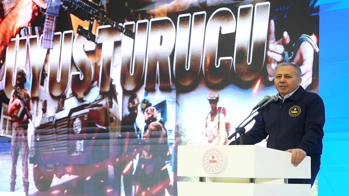 Bakan Yerlikaya&rsquo;dan Uyuşturucuyla M&uuml;cadele Mesajı: "Zincirin Her Halkasını Tek Tek Kırıyoruz" 