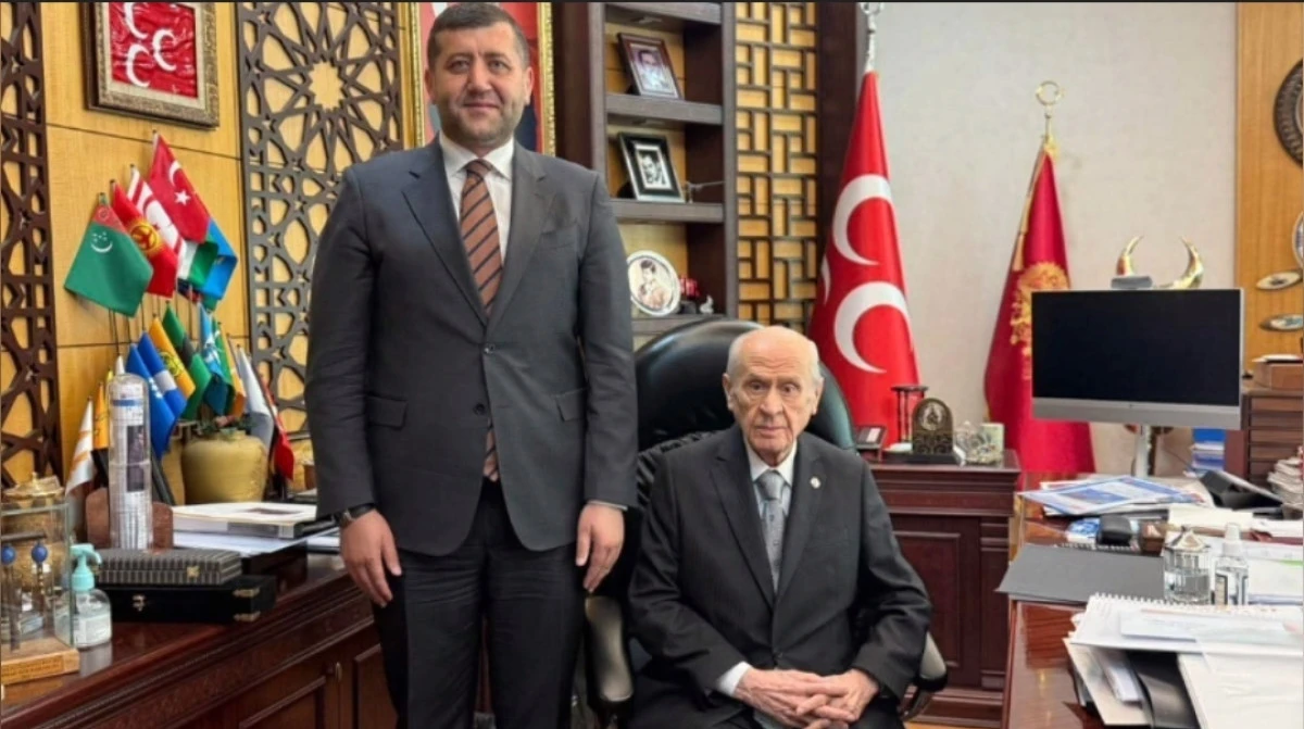 Baki Ersoy'dan Genel Başkan Bahçeli’ye Ziyaret: 