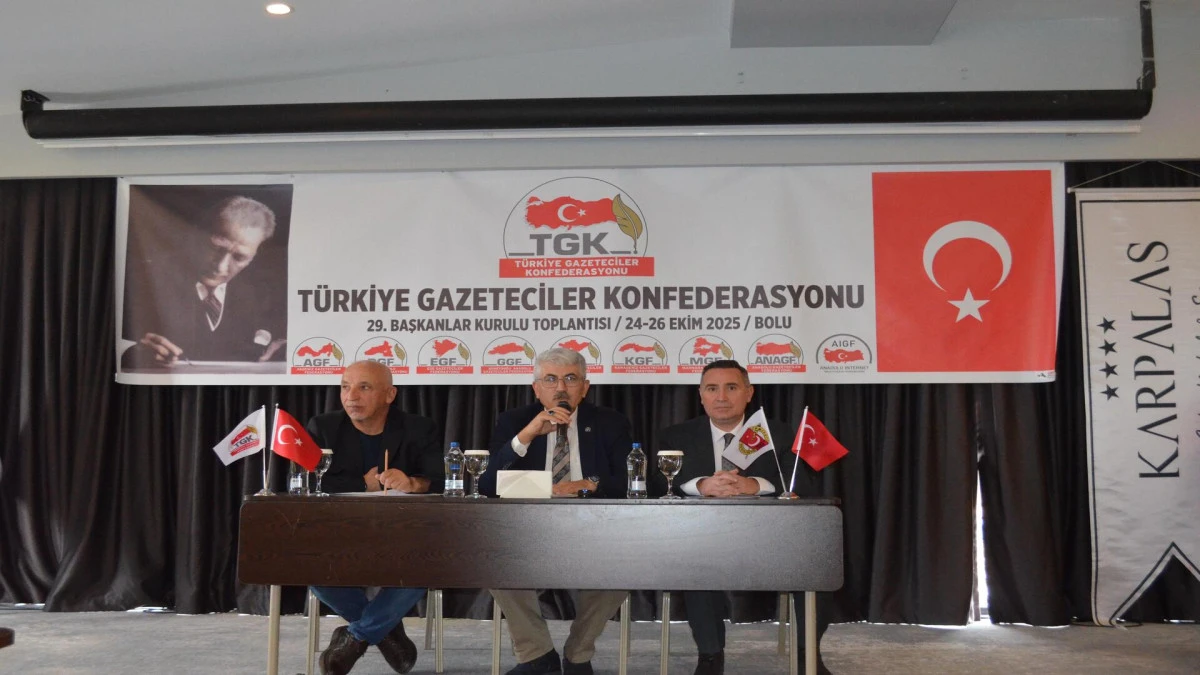 Basının Kalbi Bolu’da Attı: “Gerçek Gazetecilik Yasayla Güvence Altına Alınmalı”