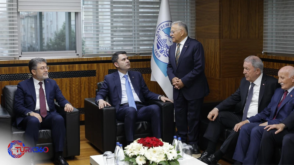 Başkan B&uuml;y&uuml;kkılı&ccedil;, Bakan Kurum ve Bakan Yumaklı&rsquo;yı Ağırladı  