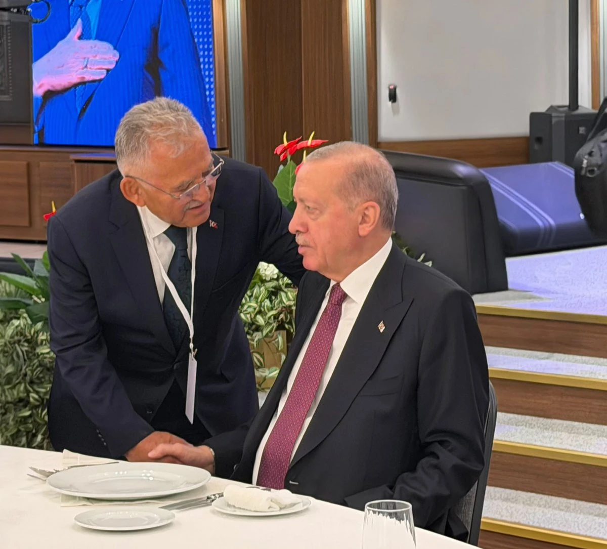 Başkan B&uuml;y&uuml;kkılı&ccedil;, Cumhurbaşkanı Erdoğan ile g&ouml;r&uuml;şt&uuml; 