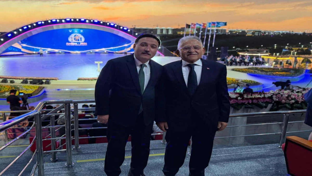 Başkan B&uuml;y&uuml;kkılı&ccedil; ile Vali &Ccedil;i&ccedil;ek, &Ouml;zbekistan&rsquo;da onur konuğu olarak Kayseri&rsquo;yi temsil etti! 