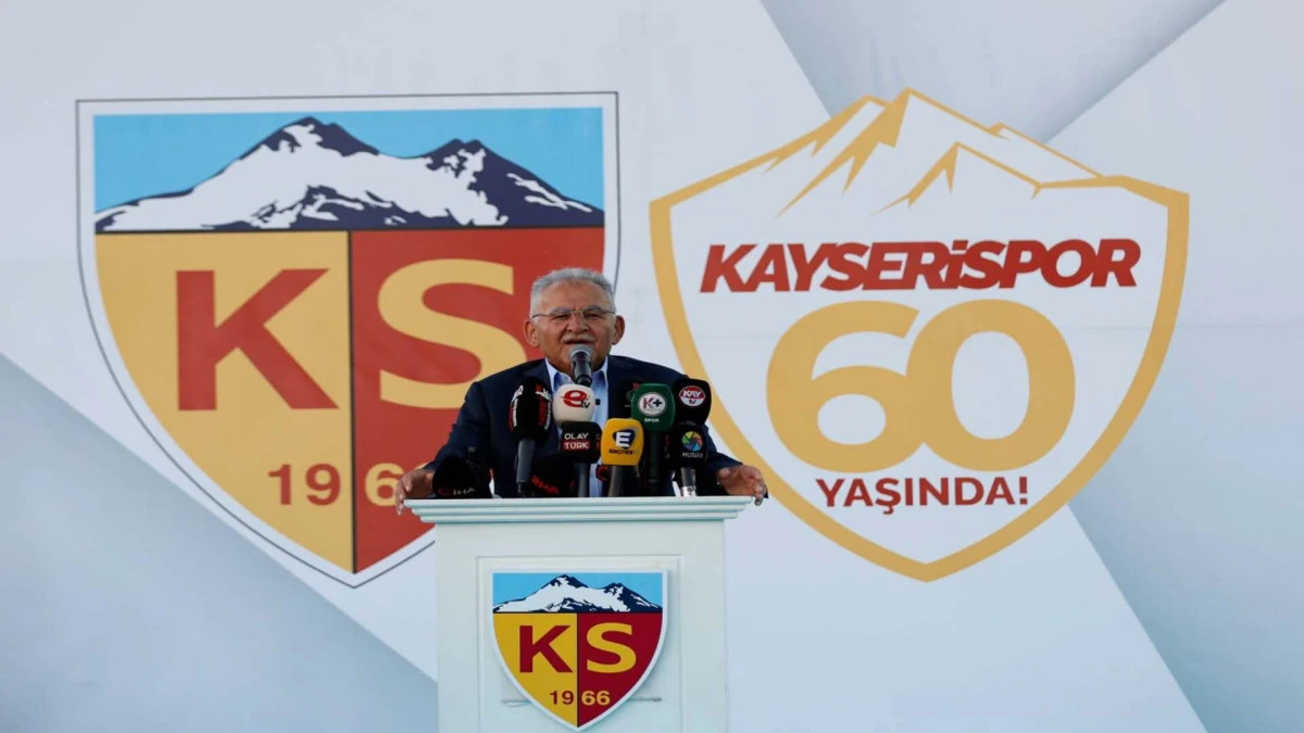 Başkan B&uuml;y&uuml;kkılı&ccedil;: "Kayserispor'u yeniden S&uuml;per Lig'de g&ouml;rmek i&ccedil;in &uuml;zerimize d&uuml;şeni yapacağız" 