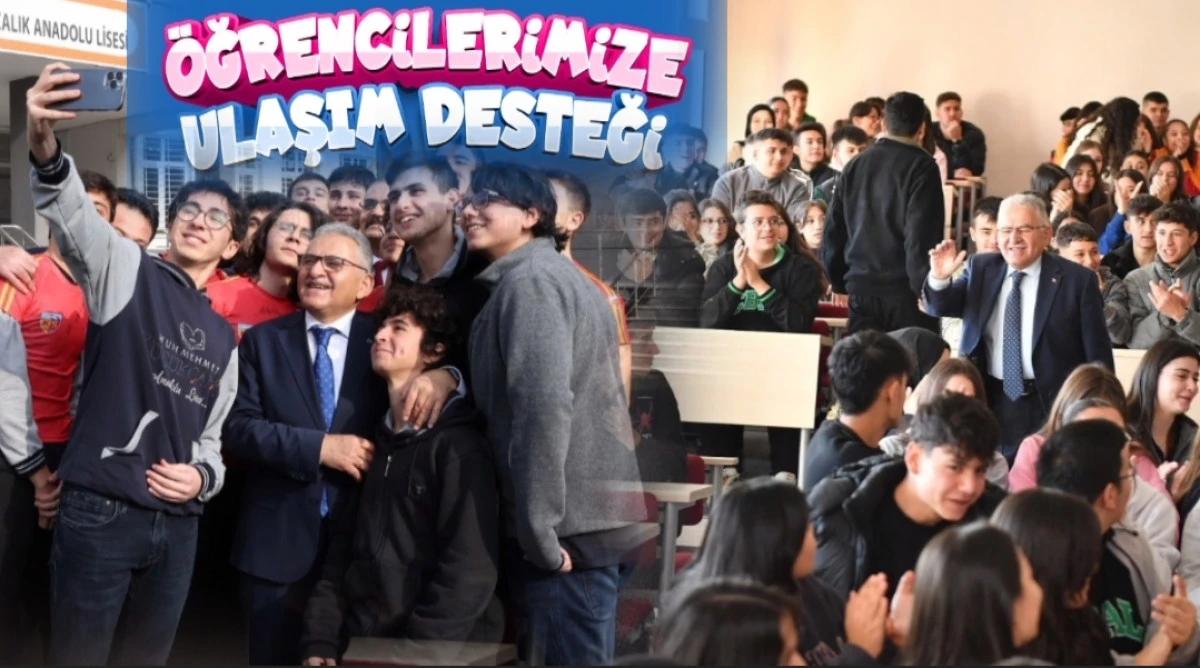Başkan Büyükkılıç’tan Öğrencilere Müjde 