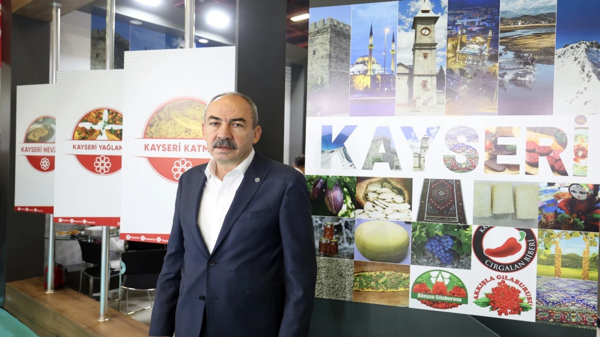 Başkan G&uuml;lsoy: &ldquo;Kayseri&rsquo;nin coğrafi işaretli y&ouml;resel &uuml;r&uuml;nlerini Y&Ouml;REX&rsquo;te tanıtacağız&rdquo; 