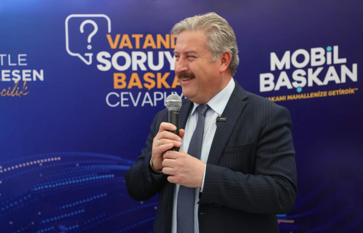 Başkan Palancıoğlu Esentepe'de Vatandaşlarla Buluştu: 