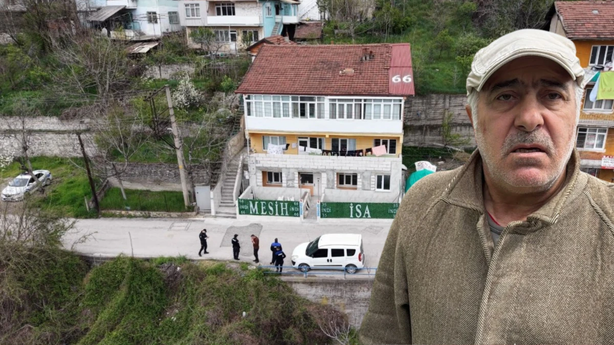 &lsquo;Ben Mesih'im&rsquo; deyip, evinin &ccedil;atısına ve &ccedil;itlerine yazılar yazdı 