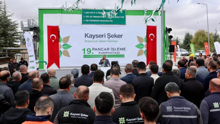 Boğazlıyan Şeker’de 19. Kampanya Başladı: Başkan Akay, “Çiftçilik giderek zorlaşıyor, su kıtlığı en önemli sorun”  