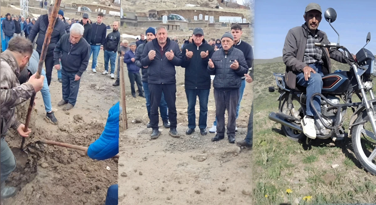 B&uuml;nyan'da &ouml;l&uuml; olarak bulunmuştu; son yolcuğuna uğurlandı! 