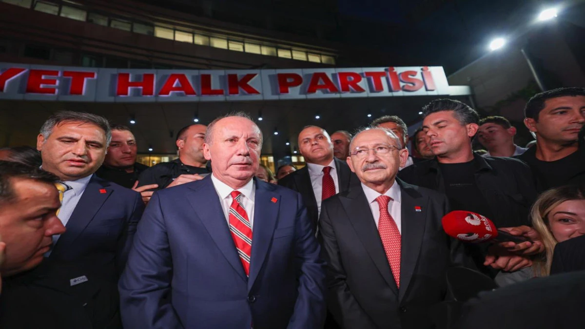 CHP 103 Yaşında: Kılı&ccedil;daroğlu ve İnce Aynı Karede Buluştu 