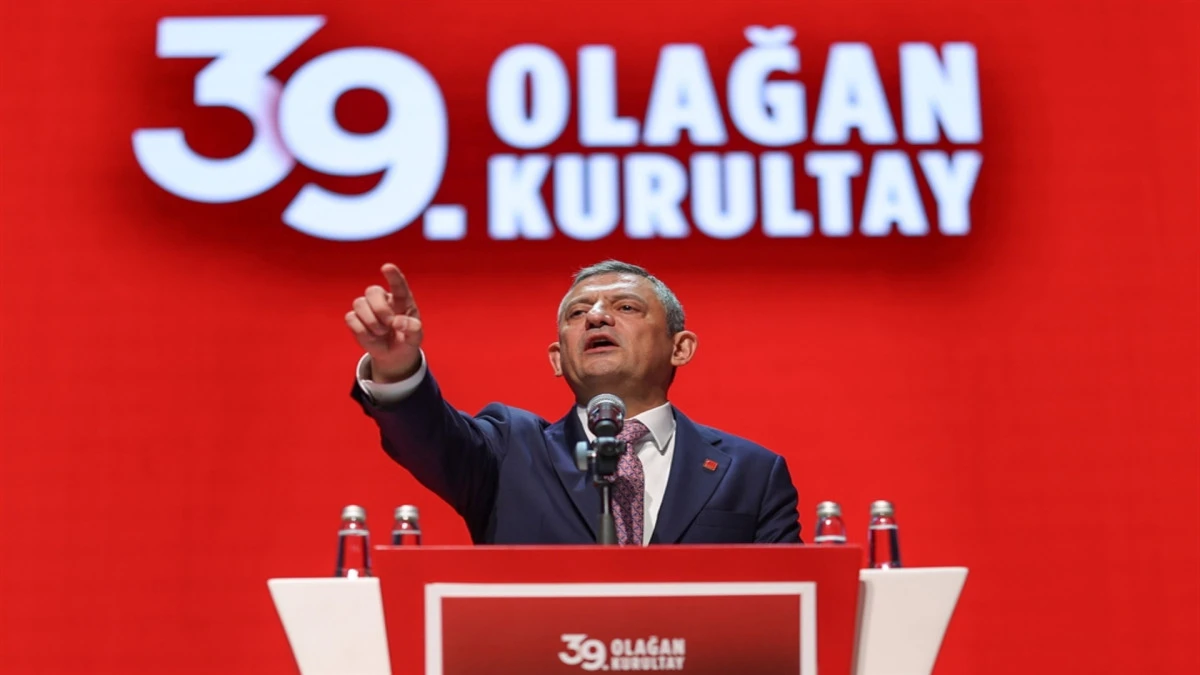 CHP 39'uncu Olağan Kurultayı başladı 