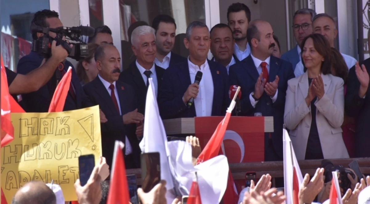 CHP Genel Başkanı Özel: 