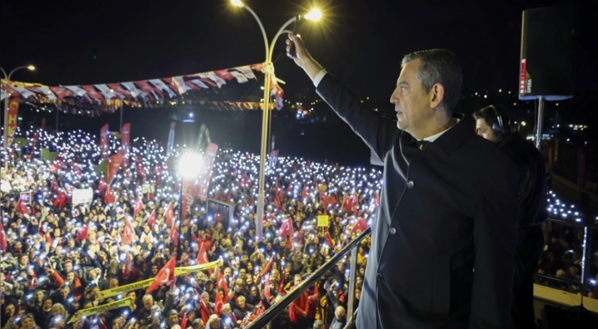 CHP Genel Başkanı Özgür Özel, Başakşehir'de konuştu