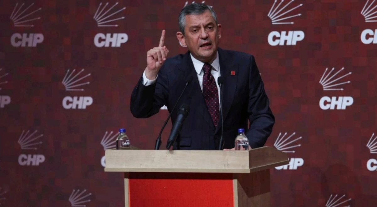 CHP Lideri &Ouml;zel: "Ana Muhalefet Olarak Denetim ve Uyarma Sorumluluğumuz Var"  