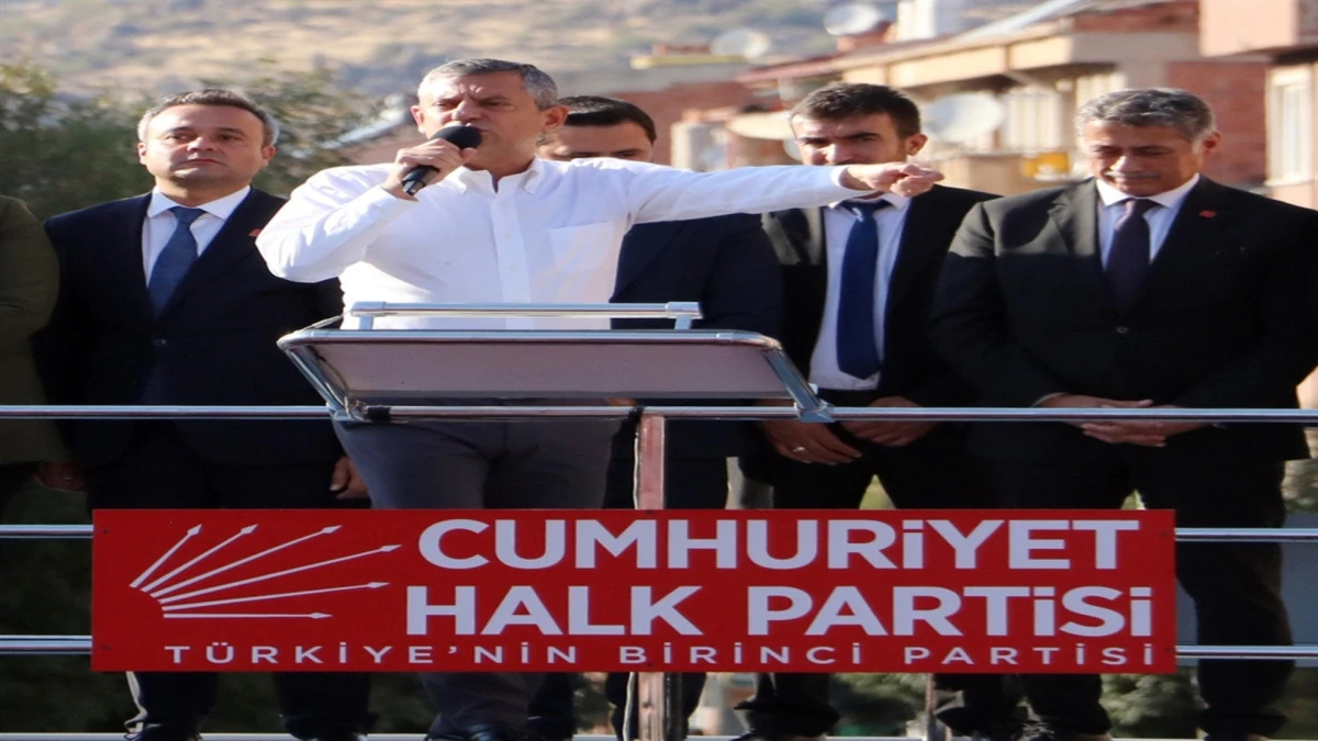 CHP Lideri Özel: 