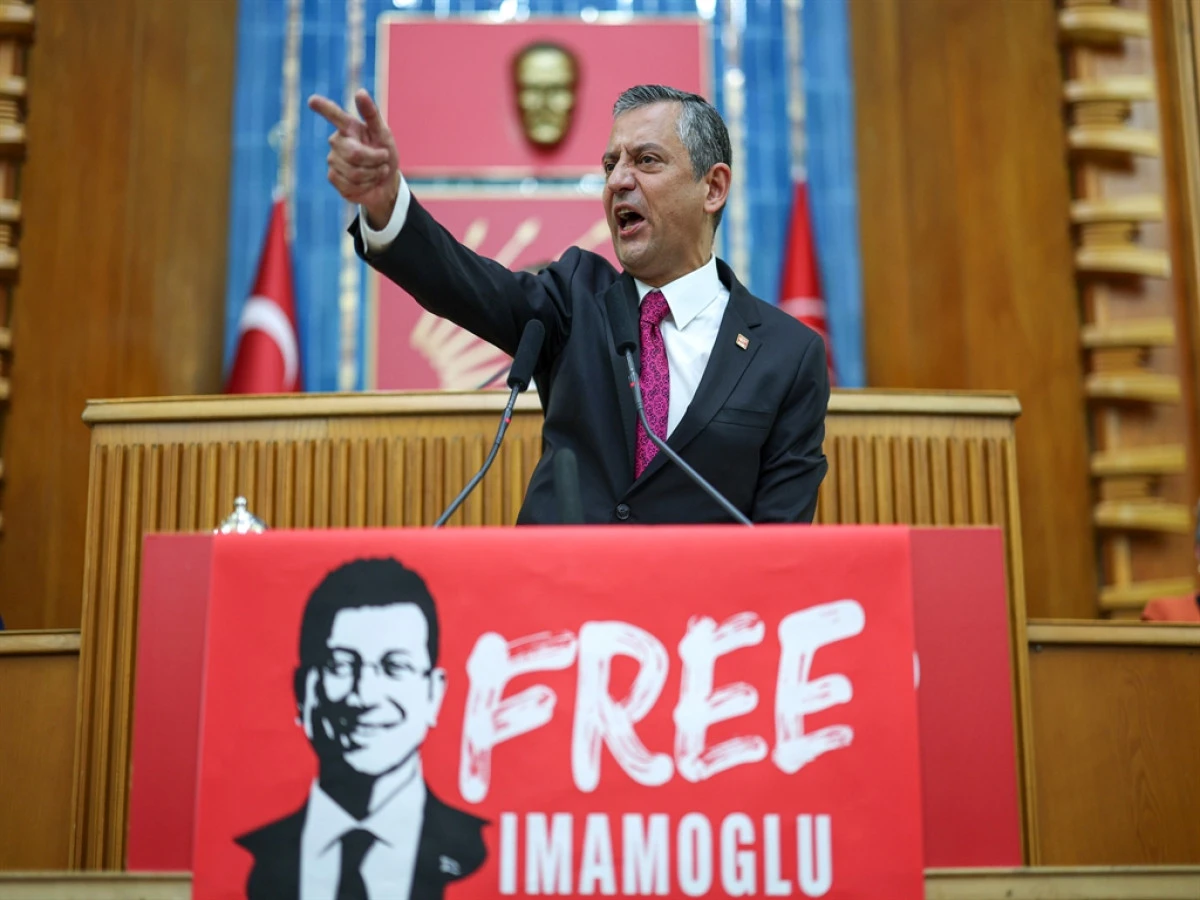 CHP LİDERİ ÖZEL: 