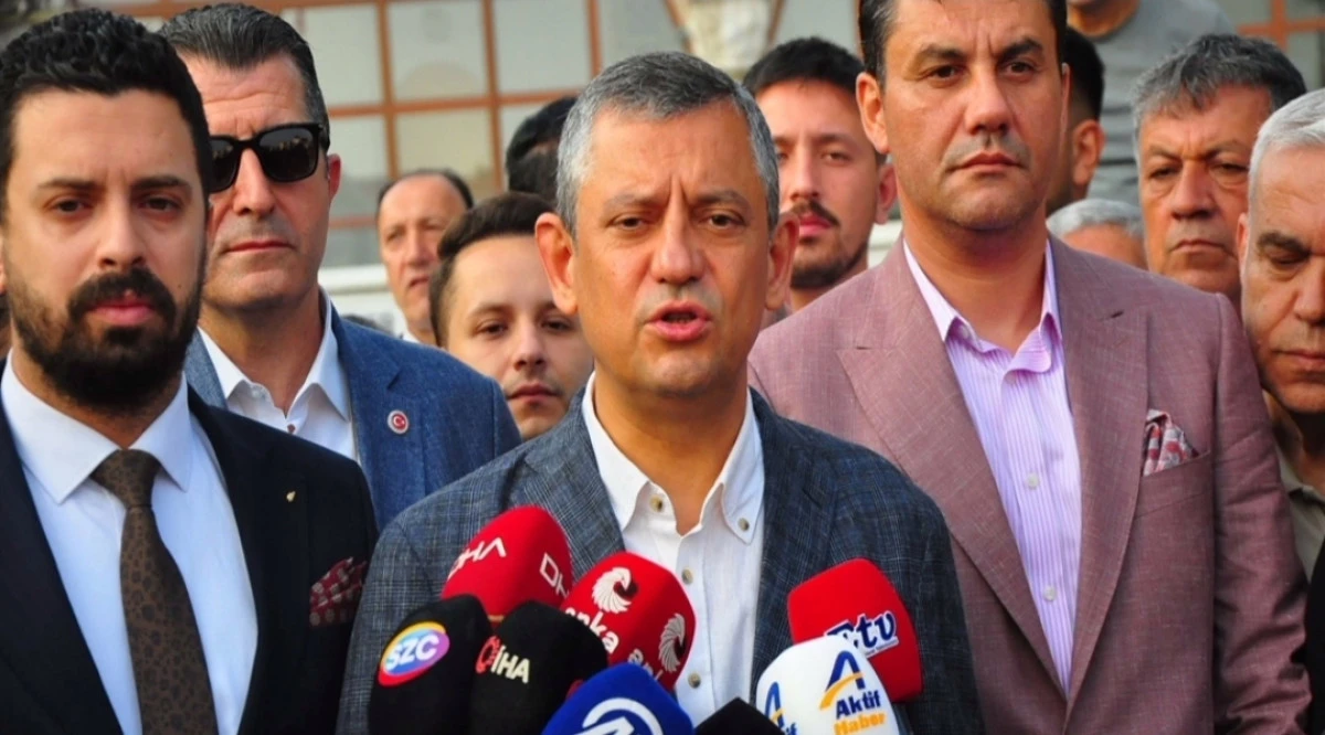CHP LİDERİ ÖZEL: 'ZULÜM İLE ABAT OLUNMAZ'