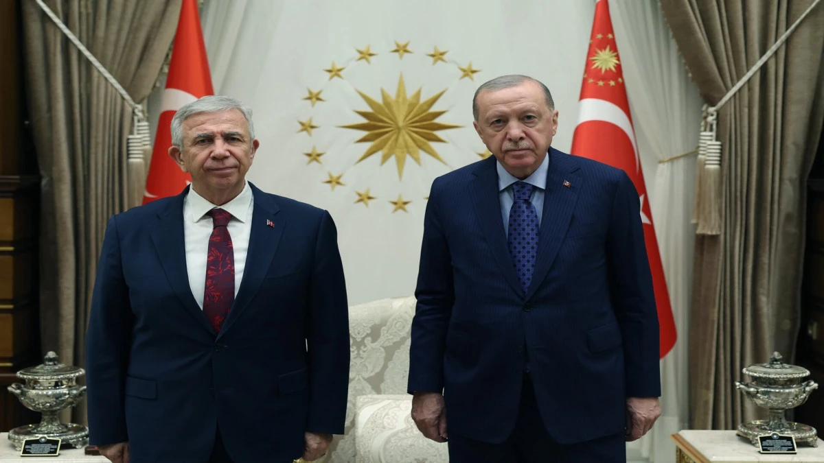 Cumhurbaşkanı Erdoğan, ABB Başkanı Yavaş'ı kabul etti 