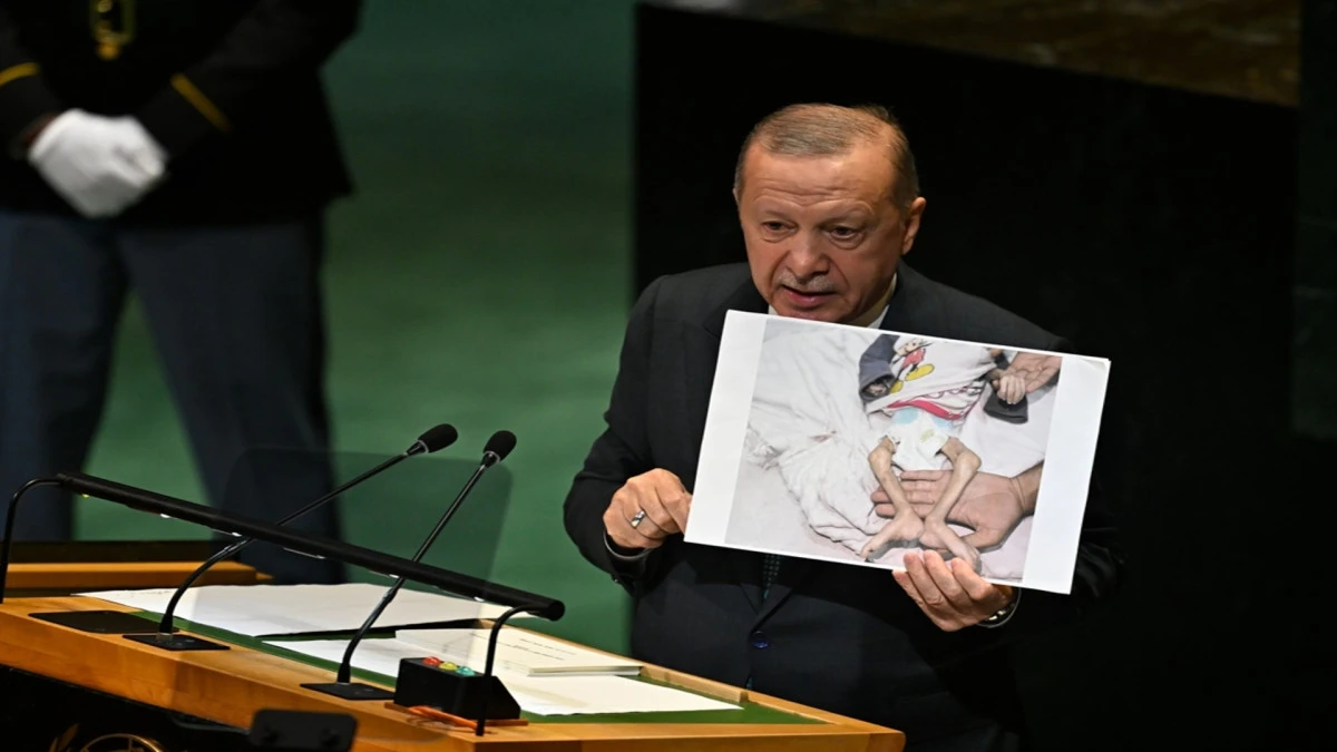 Cumhurbaşkanı Erdoğan BM’de Dünyaya Seslendi: “Gazze’de Soykırım Var, Sessiz Kalan Ortaktır” 