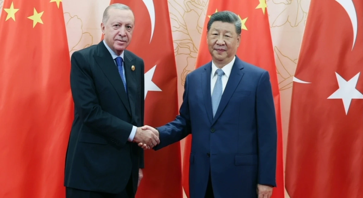 Cumhurbaşkanı Erdoğan, Çin Devlet Başkanı Şi ile bir araya geldi 