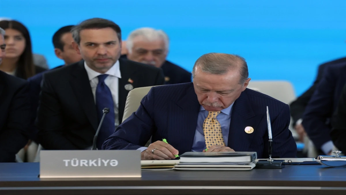 Cumhurbaşkanı Erdoğan, Gebele Zirve Bildirisi'ni imzaladı  