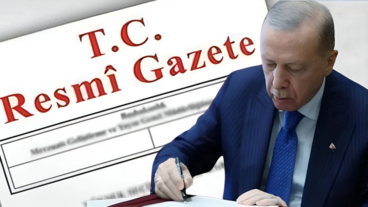 Cumhurbaşkanı Erdoğan'ın imzası ile 9 &uuml;niversiteye rekt&ouml;r ataması Resmi Gazete&rsquo;de 