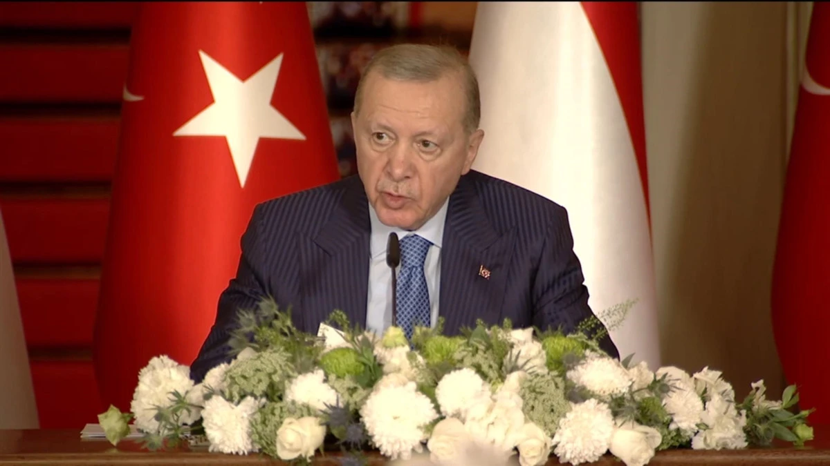 Cumhurbaşkanı Erdoğan : Macaristan’la ticaret hacmi hedefimiz 10 milyar dolar 