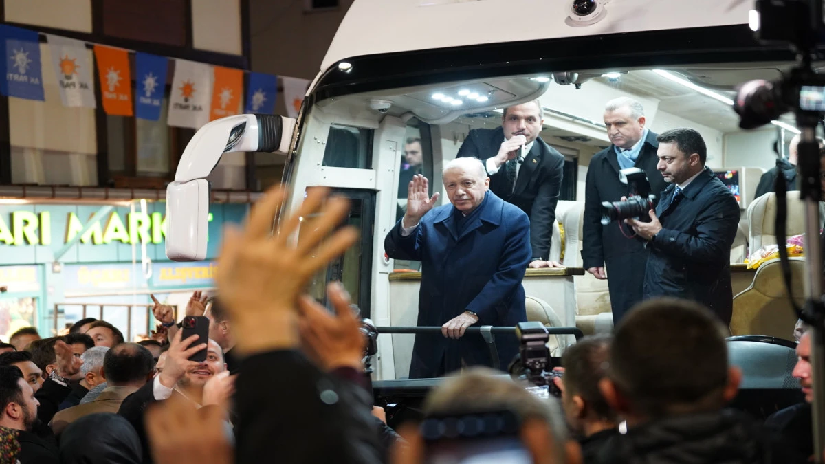 Cumhurbaşkanı Erdoğan, memleketi Rize&rsquo;de 