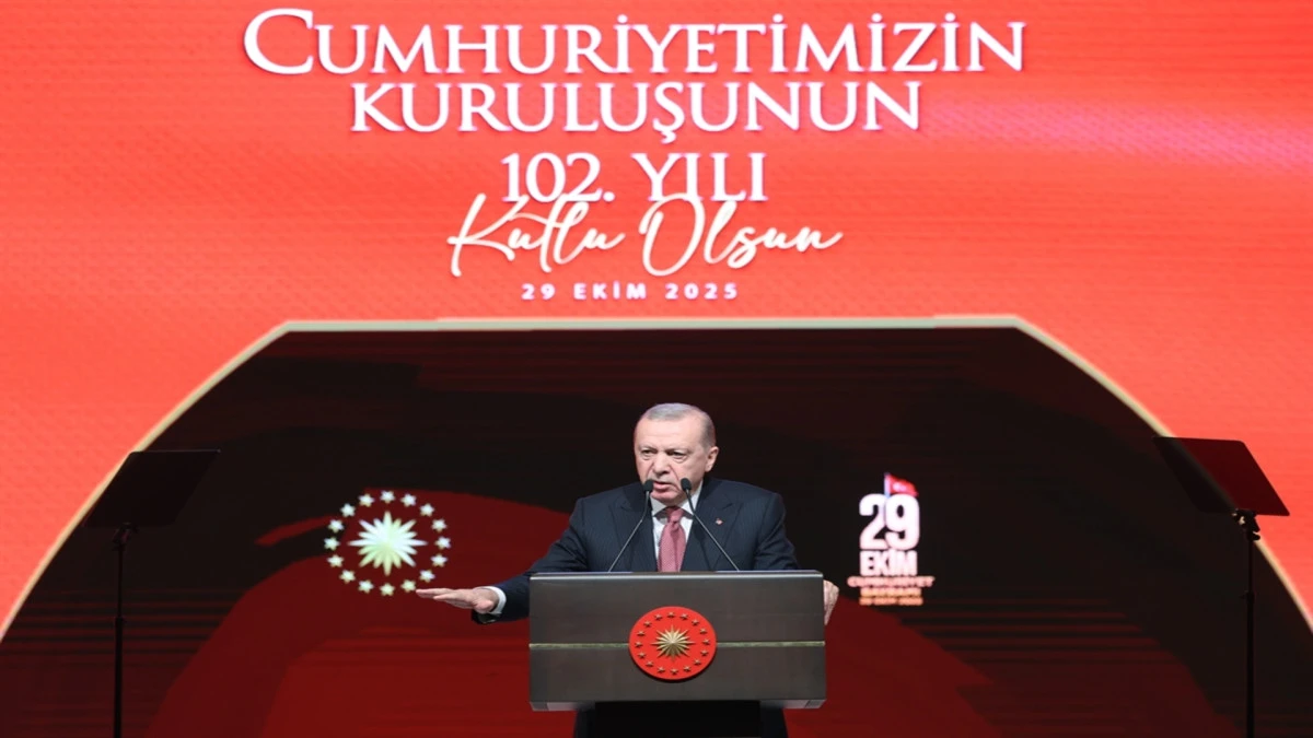 Cumhurbaşkanı Erdoğan: “Bugün, 102 yıl öncesine göre çok farklı bir noktadayız” 