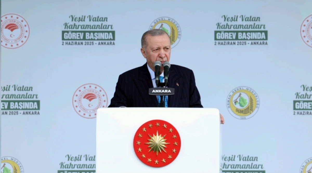 Cumhurbaşkanı Erdoğan: Yangınla mücadelede İHA kullanımında Avrupa'da birinciyiz 