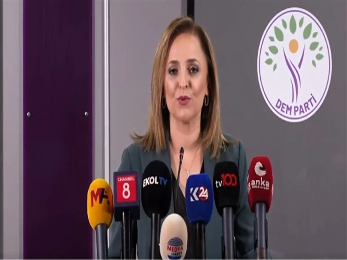 DEM Parti Sözcüsü Doğan: Öcalan'dan birkaç gün içinde açıklama bekliyoruz 