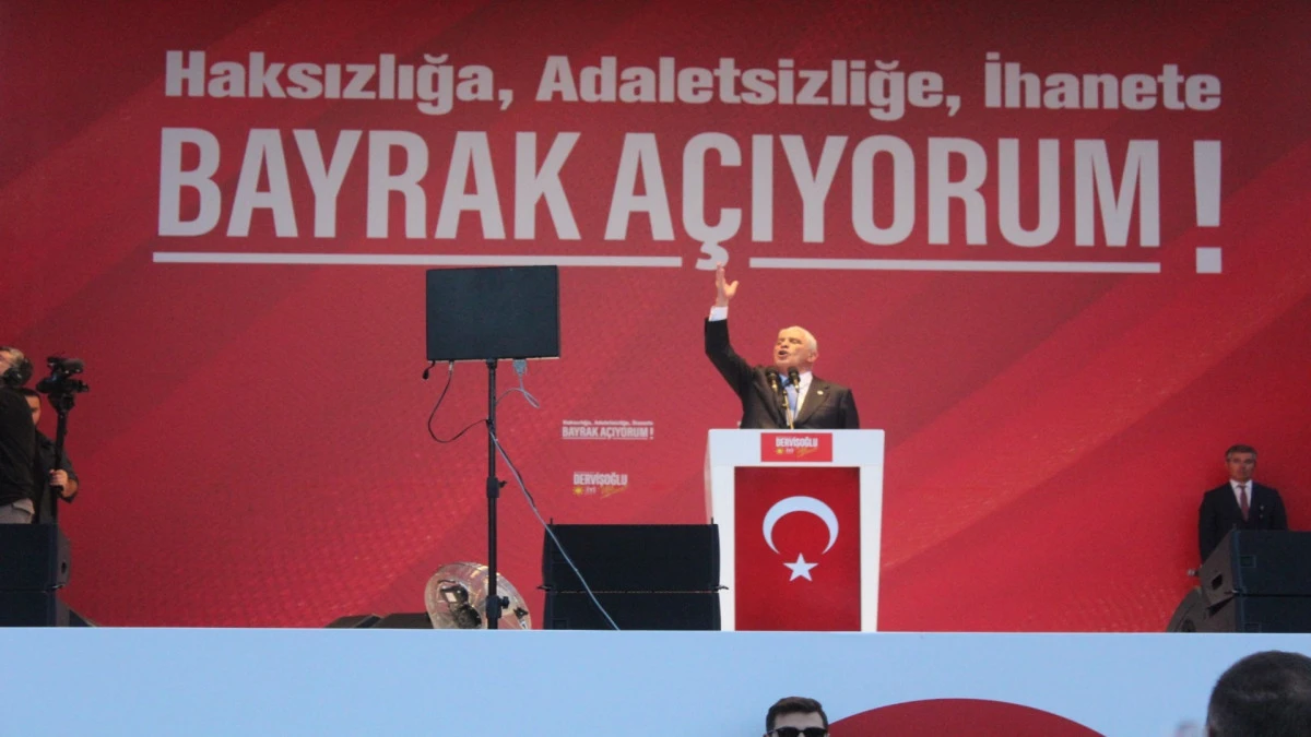 Dervişoğlu: &ldquo;T&uuml;rkiye Cumhuriyeti&rsquo;ni Katilin K&ouml;lesi Haline Getirmeye &Ccedil;alışıyorsunuz!&rdquo; 