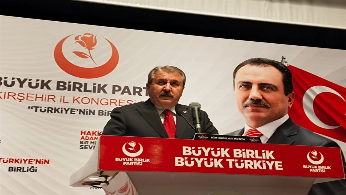 Destici: Bu millet, hainlerin taleplerine asla geçit vermez 