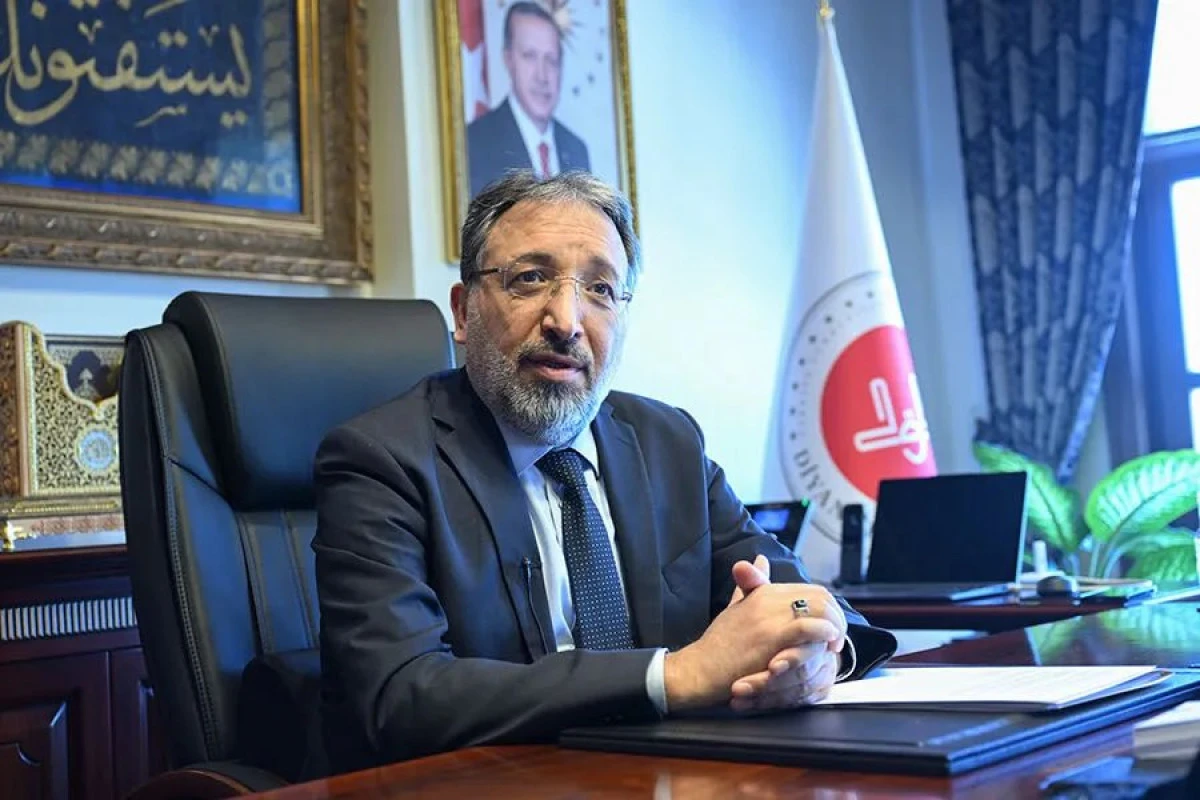 Diyanet İşleri Başkanlığı'na İstanbul İl Müftüsü atandı