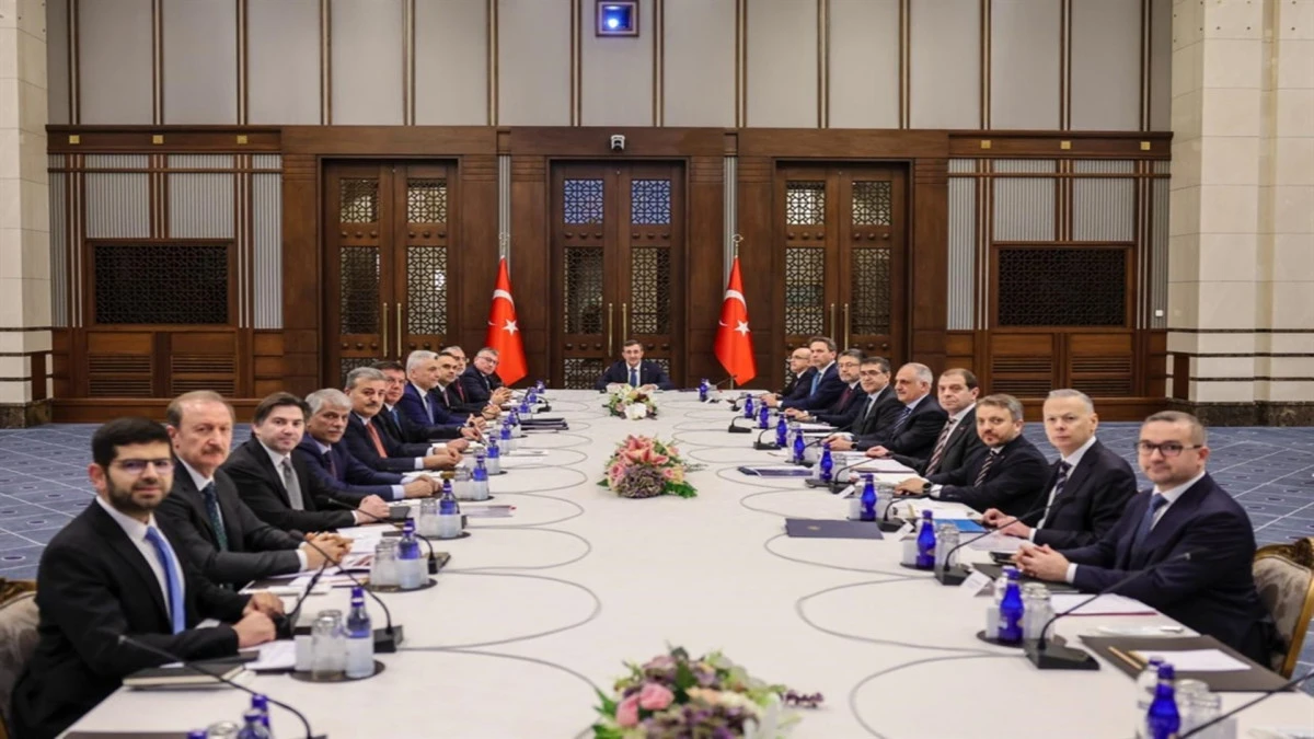 Ekonomi Koordinasyon Kurulu, Cumhurbaşkanı Yardımcısı Yılmaz başkanlığında toplandı 