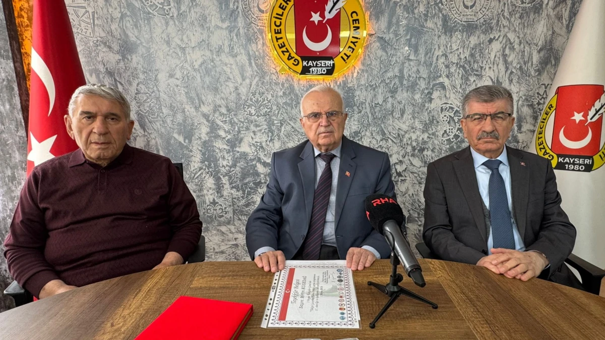 Erciyes Gazetesi&rsquo;nin kurucusu gazeteci Yunus Bekir, T&uuml;rk&ccedil;&uuml;l&uuml;k G&uuml;n&uuml;&rsquo;nde anılacak 