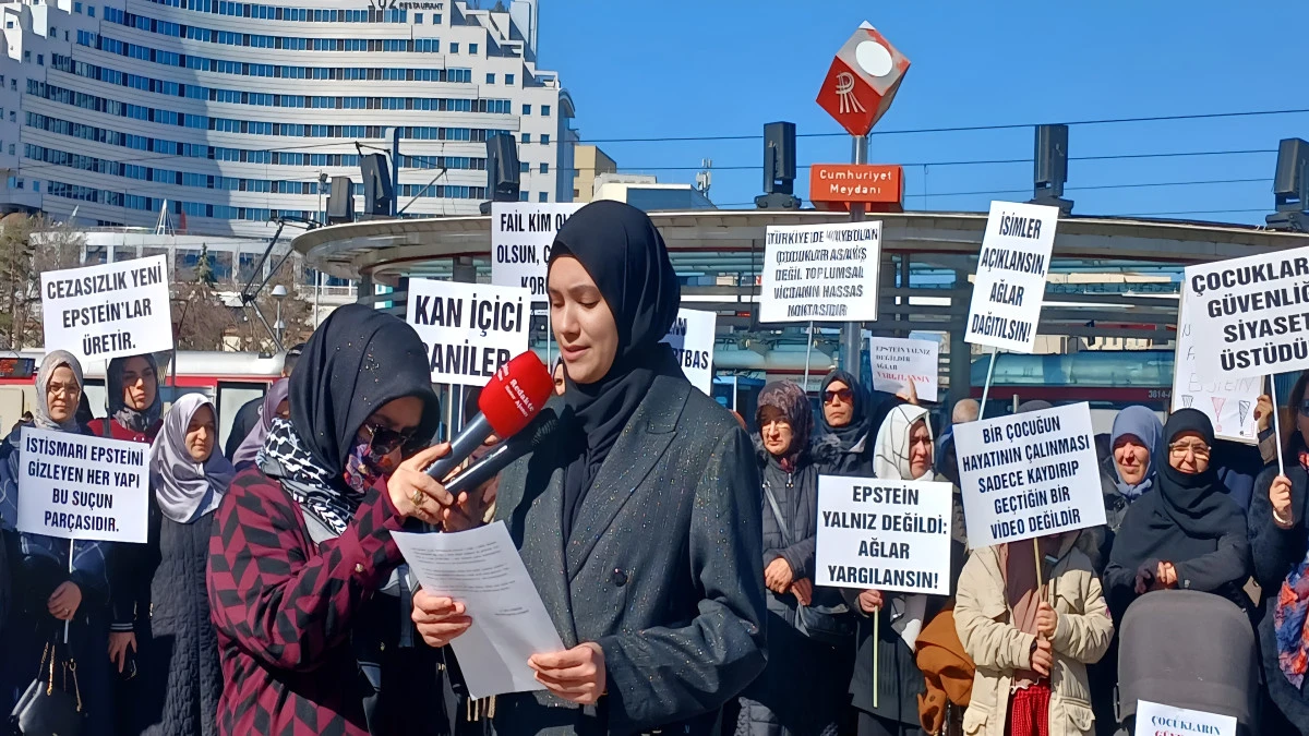 Erciyes Kadın Platformu&rsquo;ndan Epstein dosyalarına tepki! 